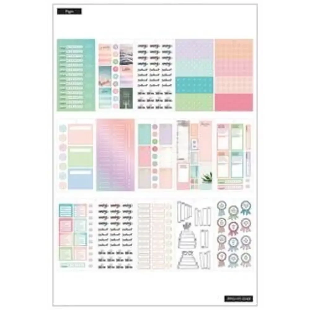 The Classic Happy Planner® Digital Detox Value Pack Stickers​​